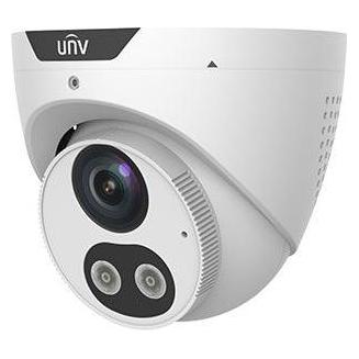 Uniview Prime-I 4MP Tri-Guard Turret Dome-Kamera mit 4-mm-fester Objektiv, Mikrofon und Lautsprecher (54828796)