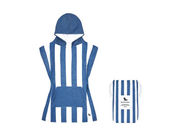 Dock&Bay Kinder-Poncho 3-5 Whitsunday Blau