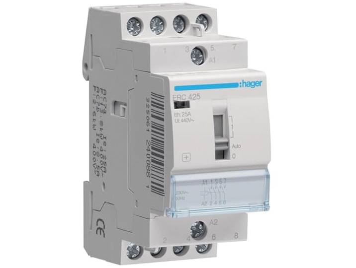 Contactor manual\, 25A\, 4NA\, 230V