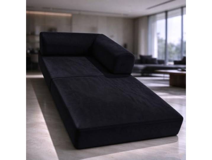 qodxcrfv Cordstoff Schlafsofa,5-in-1 Umwandelbares Bodensofa aus Kord Hochdichter Schaumstoff, Haustierfreundlich& Ergonomisch,Keine Montage,Wandelbares Bodensofa mit Matratze und Schlaffunktion