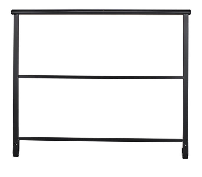 Stageworx Handrails 1,4m Optimus Black RAL 9005 deep black