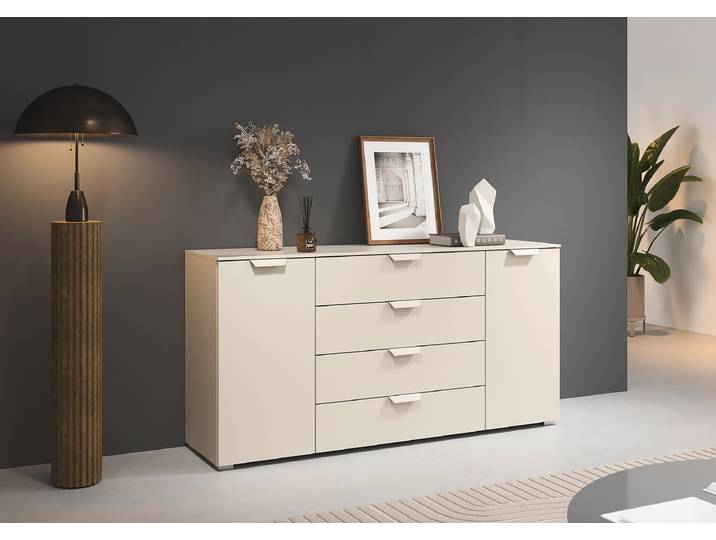 Enfilade Aditio 160 x 81 x 43cm Beige/Champagne