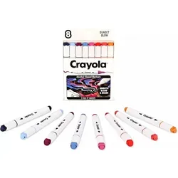 Crayola Art Markers – Filzstiftset „Sonnenuntergang“, 8-teilig