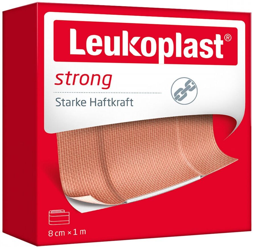 Leukoplast strong Pflaster 8 cmx1 m