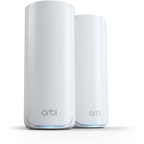 NETGEAR ORBI MESH WIFI 7 SYSTEM 2-SET WHITE QUAD-BAND