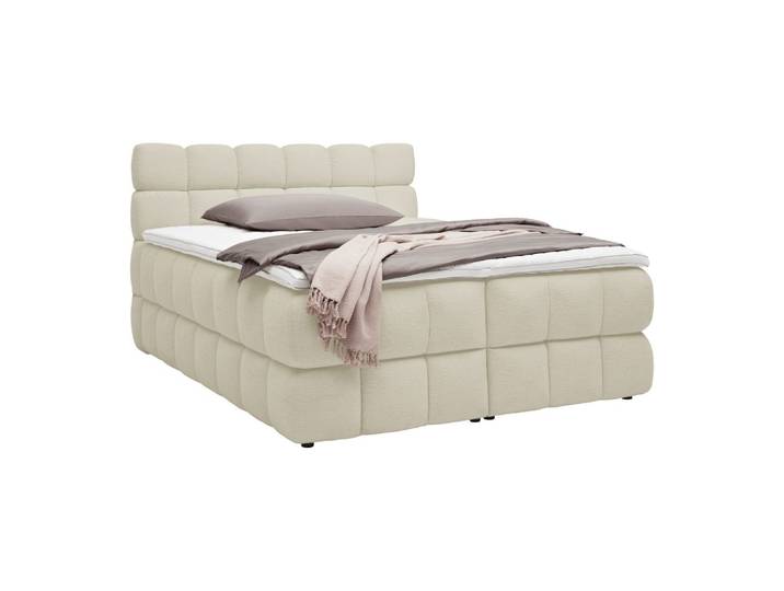 Boxspringbett Bubble Box Taupe ca. 160x200cm