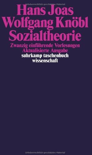 Hans Joas - Sozialtheorie: Zwanzig einführende Vorlesungen (suhrkamp taschenbuch wissenschaft) - Preis vom 09.10.2026 07:28:09 h