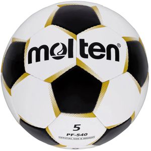 Molten Fußball PF-540, Größe 5, 430 Gramm, weiß/schwarz, Trainingsball
