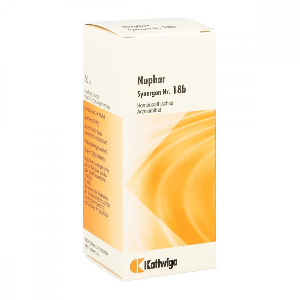 Kattwiga Arzneimittel GmbH Synergon 18 b Nuphar Tropfen 01855152