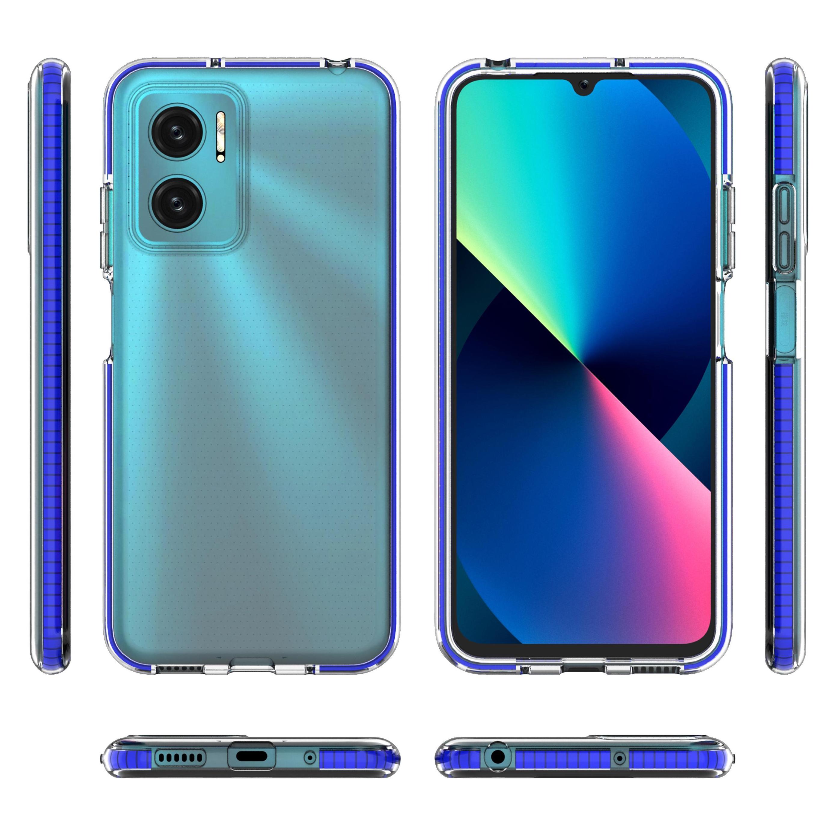 Hurtel Spring Case Cover Gel TPU Cover mit farbigem Rahmen für Xiaomi Redmi 10 hellrosa (Xiaomi Redmi 10) (1404978613)