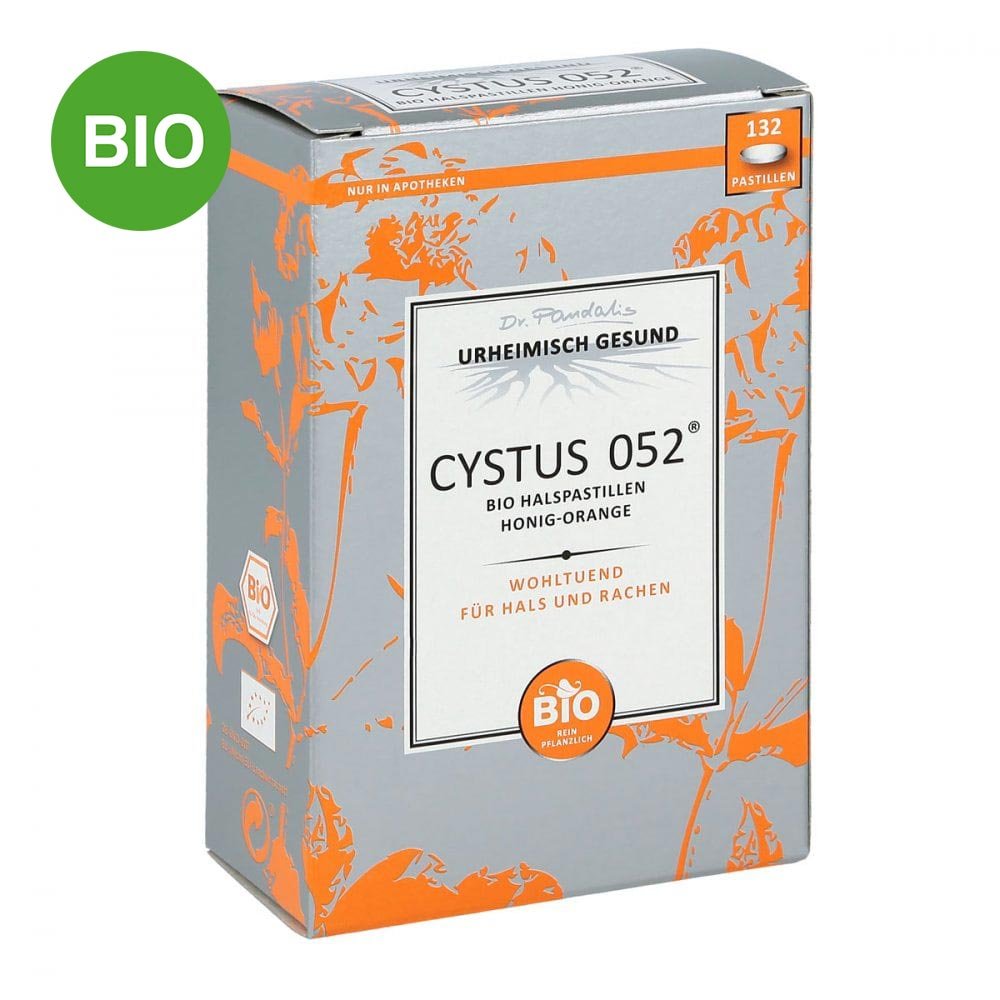 Dr. Pandalis Cystus 052 Bio Halspastillen Honig Orange 09531064