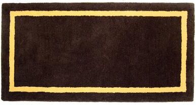 "Achla Designs Contemporary Rectangular Hearth Rug, 44 Inch Long - 3'6"""