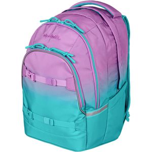 McNeill Schulrucksack MILO Blueberry, lila / türkis, für Mädchen
