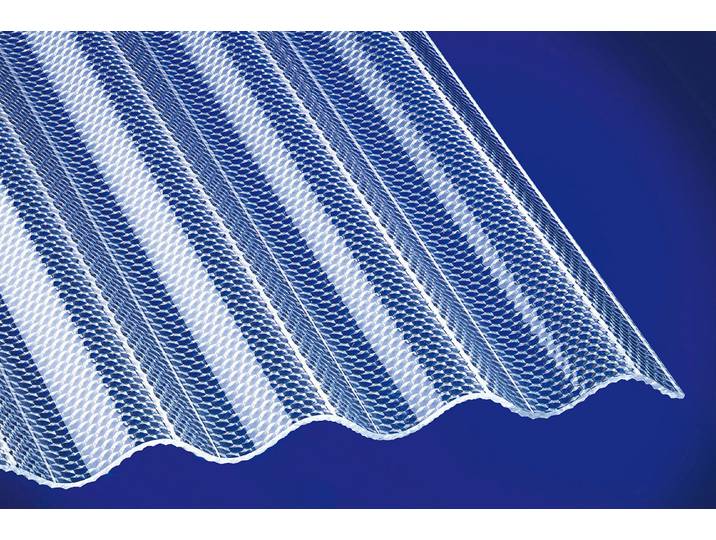 Gutta Profilplatte Acryl Wabe 200 × 105 cm