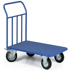 Plattformwagen mit Blechladefläche, 970x660 mm, 400 kg