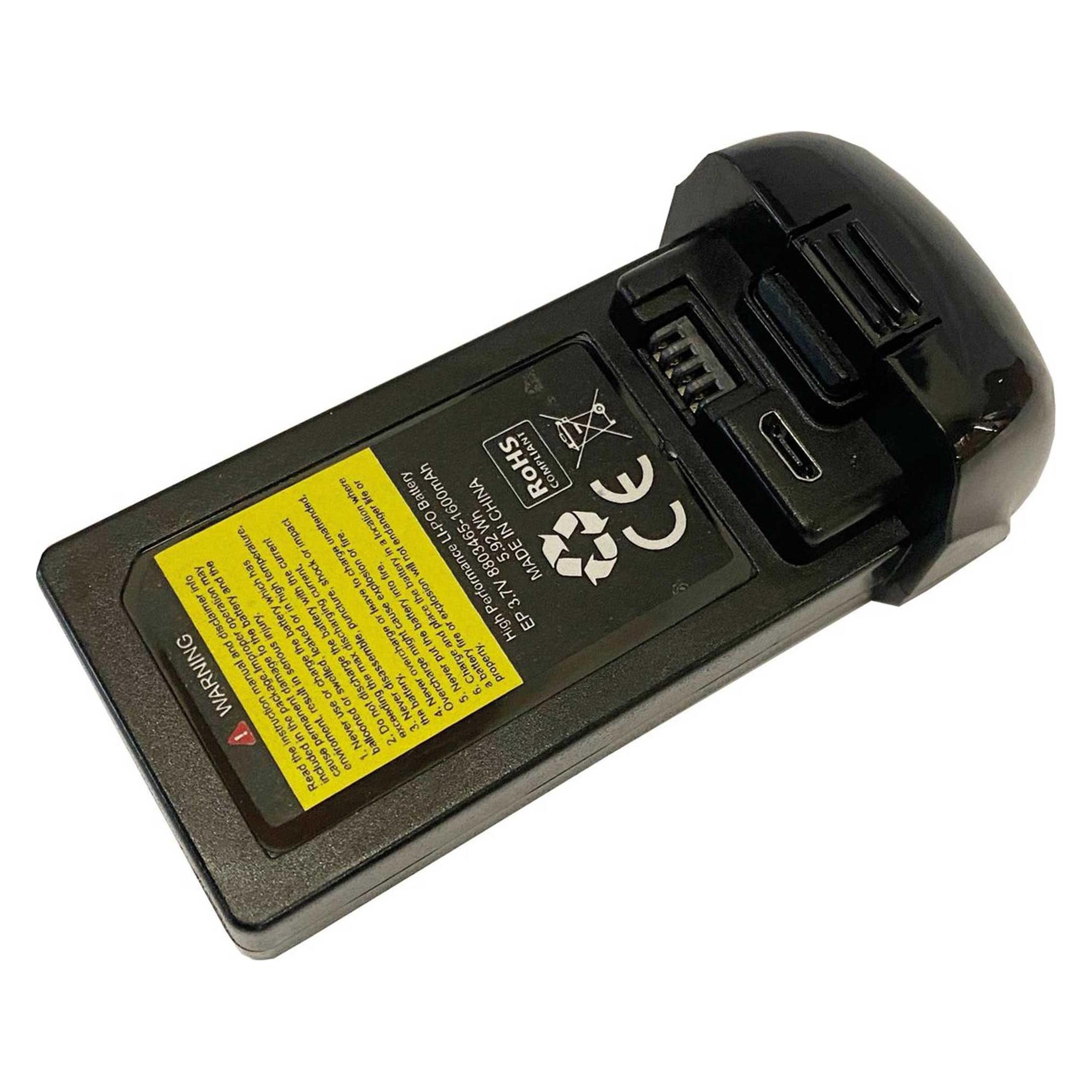 DF-Models DRIVE & FLY MODELS LiPo Akku 3,7V-1600mAh zu 9480 (1600 mAh, 3.70 V) (9481)