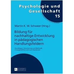 Bildung für nachhaltige Entwicklung in pädagogischen Handlungsfeldern, Schulbücher von Martin K. W. Schweer