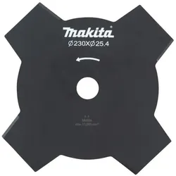 Makita 1916D2-2 4-Zahn Schlagmesser 230mm 25,4mm Bohrung