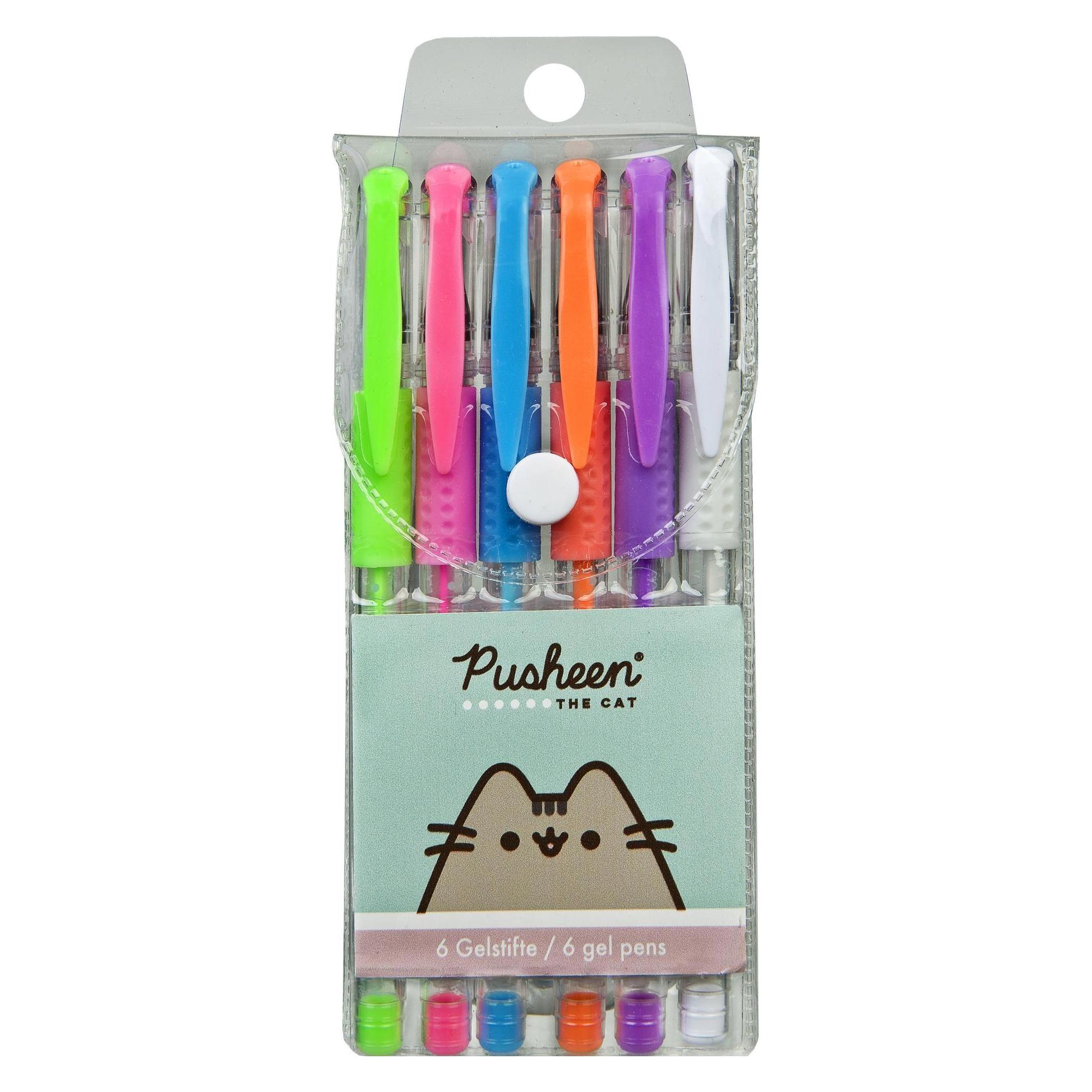 Undercover Gelschreiber Pusheen 1 mm, 6 Stück (6x) (PUSH0194)