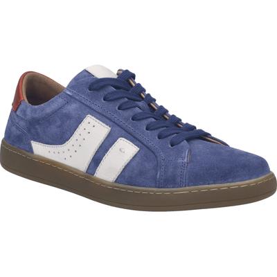 Sneaker JOSEF SEIBEL "Lio 07, shark-multi", Herren, Gr. 40, grau (shark, multi), Obermaterial: 100% Rindsleder Leather cow., Schuhe Sneaker
