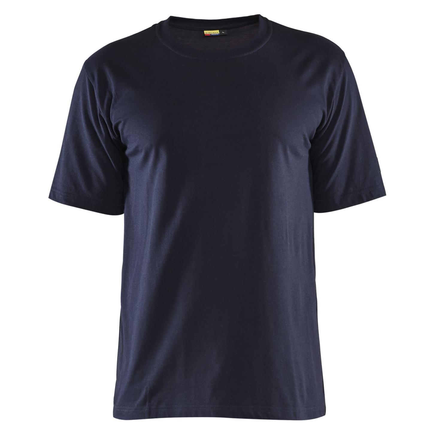 Blakläder Flammschutz-T-Shirt, marineblau, Unisex-Grösse: M (M) (348217378900-3482)
