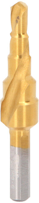 Forets étagés HSS-TiN,Ø 4,8-10,7mm, 5 etages ; KS Tools (330.2362)