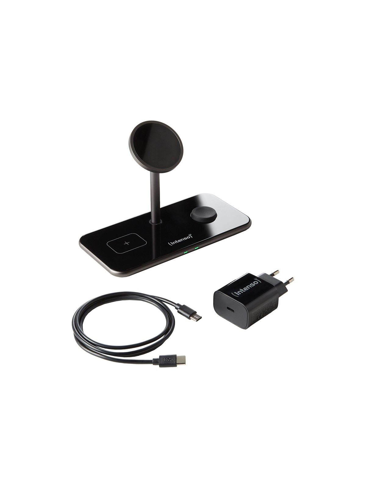 Intenso 3-in-1 Magnetic Wireless Charger MB13 black