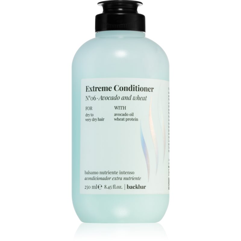 FarmaVita Backbar Extreme après-shampoing pour cheveux secs et fragilisés 250 ml