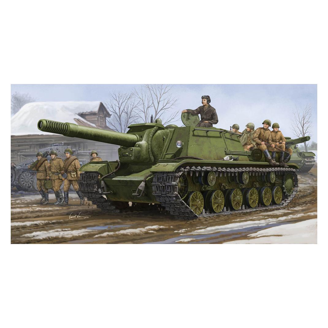 Trumpeter Soviet SU-152 Self-propelled Heavy How. (01571)