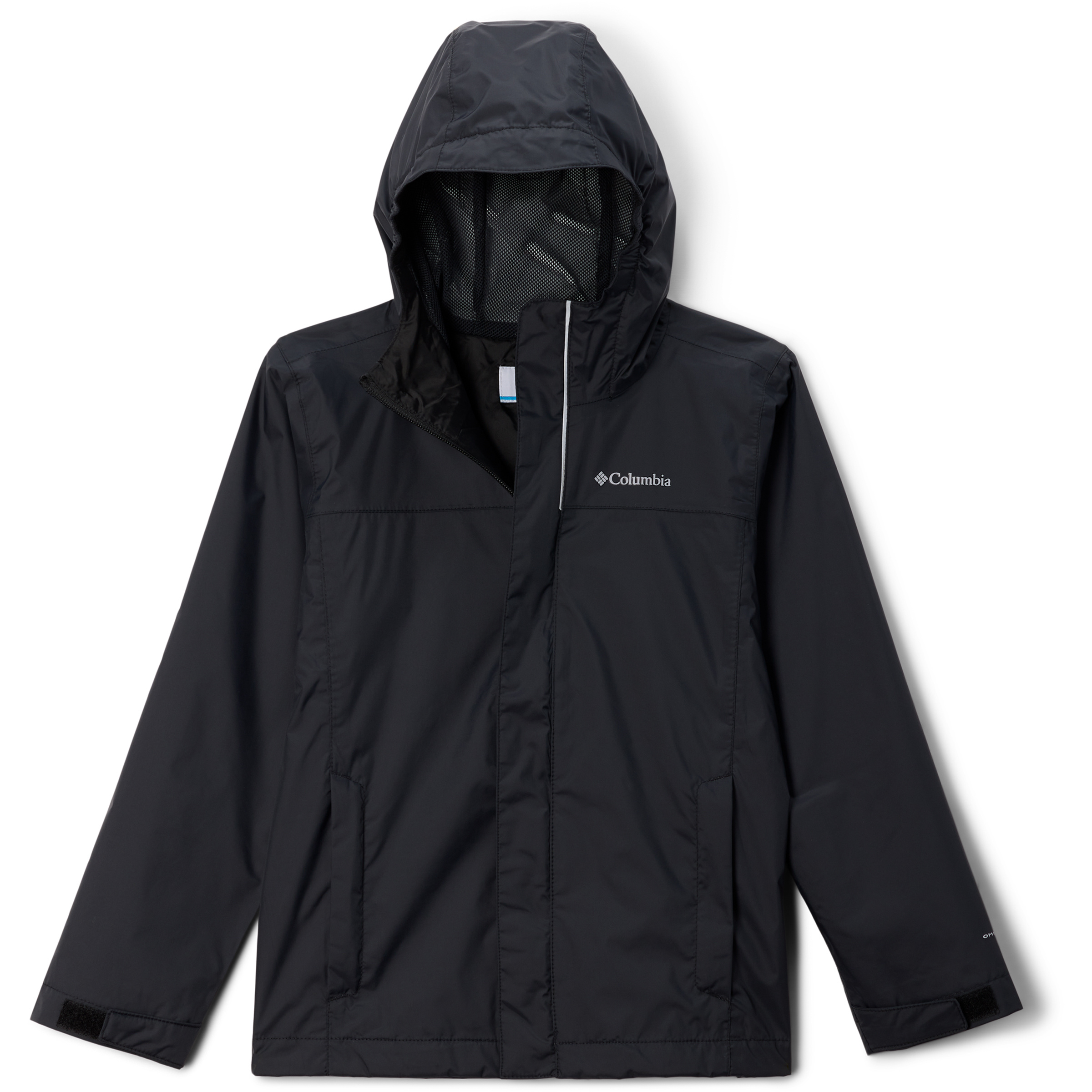 Columbia Watertight II Kinder Regenjacke schwarz Größe 132 Camping
