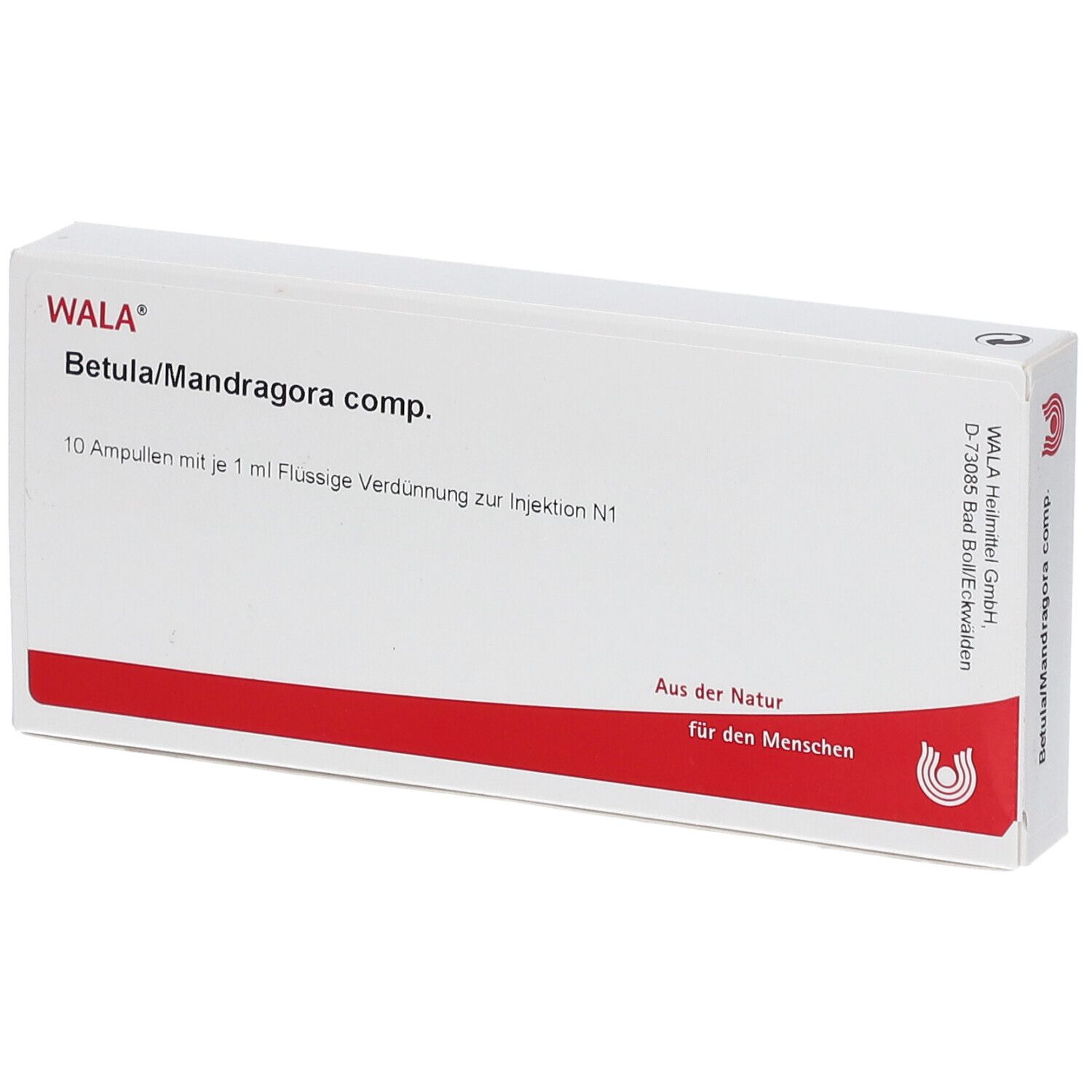 Betula/Mandragora comp.Ampullen 10x1 ml Ampullen