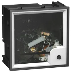 Schneider Electric 16004 Analoges Amperemeter AMP, 1,3 In ohne Skala, 72x72mm
