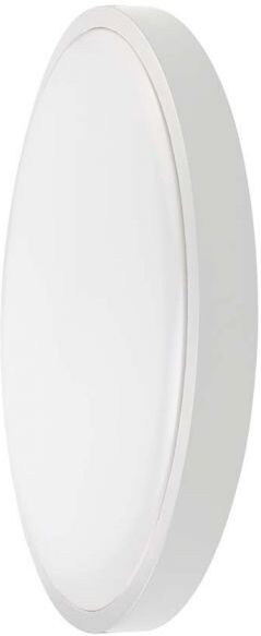 V-Tac Plafoniera Rotonda Led 18w Da Parete Cornice Bianca 4000k Ip44 - 76161