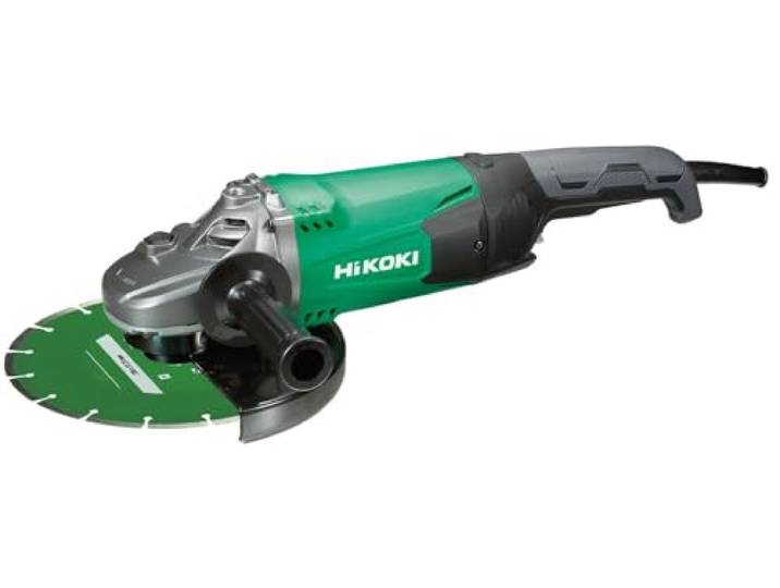 HIKOKI 51124166 - Amoladora 2200W disco 230mm 6600 rpm con empuñadura y disco G23SW2