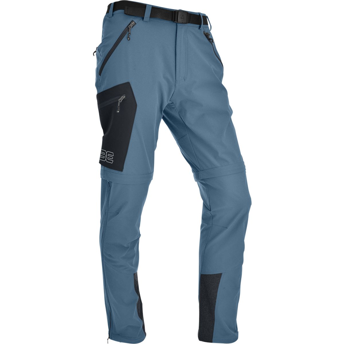 MAUL Sport Eiger Alpin - T-zipp-off Hose 2in1 Elastisch light blue/black (7901) 58 4361100710-7901-58