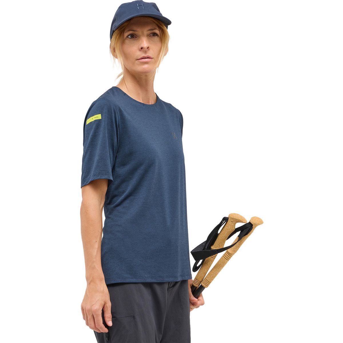 Haglöfs L.I.M Ridge Tee Women tarn blue (3N5) XL 6076863N5030