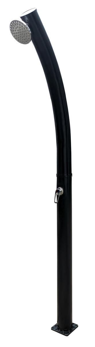 CFGROUPDEUTSCHLANDGMBH Solar Dusche, 20L, gebogen schw.,H215cm, großer Duschkopf 16926773