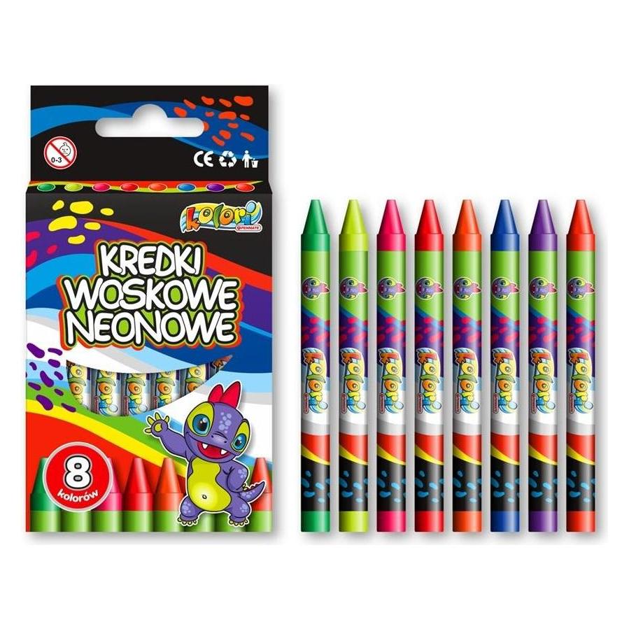 Penmate Dino Neonwachsmalstifte 8 Farben (8x) (47989361)