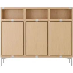 Muuto Stacked Storage Sideboard - Configuration 3, eiche natur