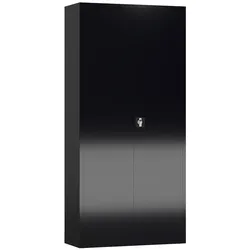 Aktenschrank kompl. montiert 195x92x60cm Büro Metallschrank Mehrzweckschrank X-530369
