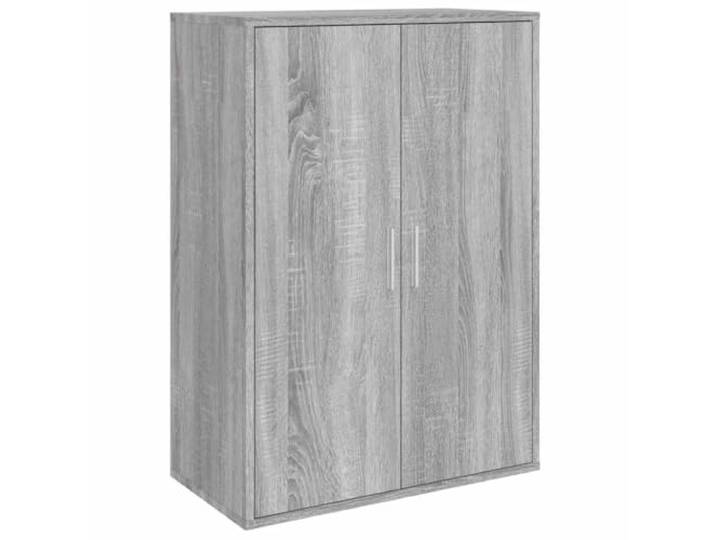 HKTMGDNG Sideboard 60x31x84 cm Kommode Grau Sonoma Holzwerkstoff Viel Stauraum im Schlafzimmer: Robuste Ablage für Bücher und Ordner, pflegeleichte Fläche, bis zu 90 kg belastbar.