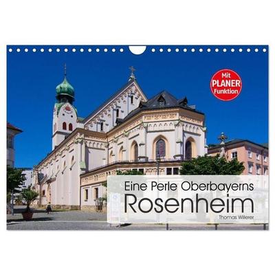 Eine Perle Oberbayerns - Rosenheim (Wandkalender 2027 DIN A4 quer), CALVENDO Monatskalender