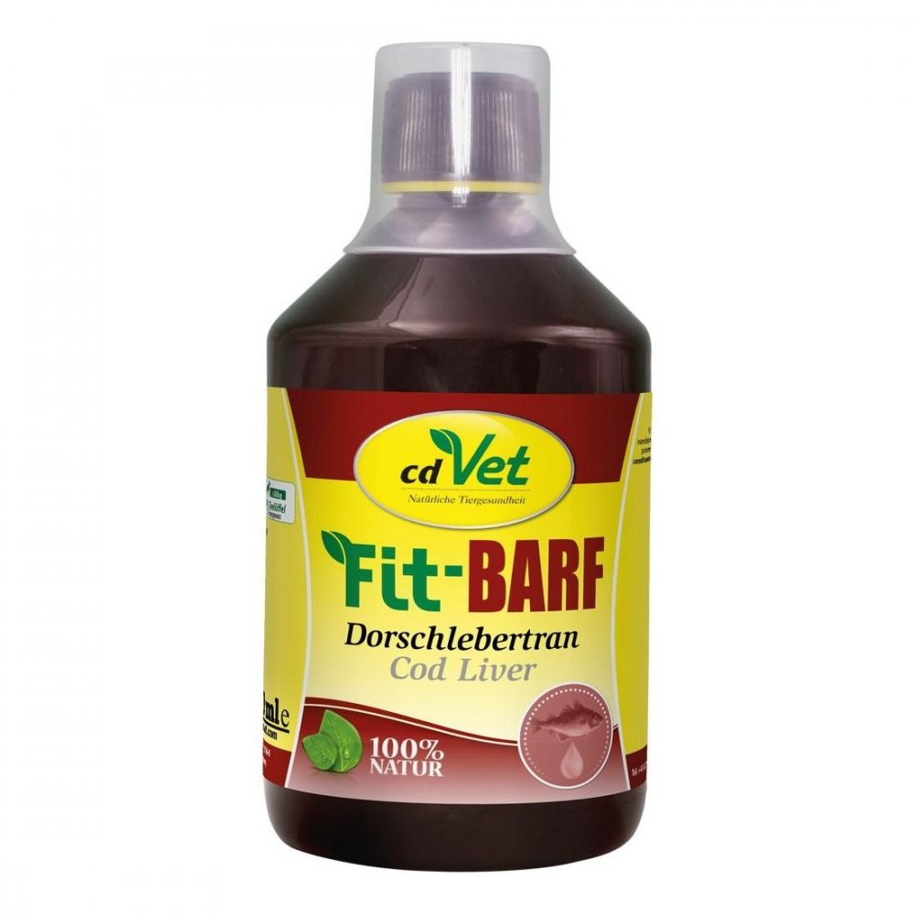 cdVet Naturprodukte GmbH Fit-barf Dorschlebertran veterinär 07381264
