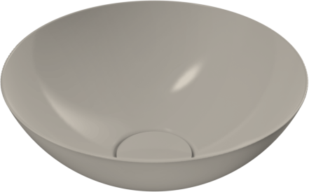 Kaldewei Avellino Waschtisch-Schale 912006003668 d= 30cm, ohne Hahnloch, chrom, Perl-Effekt, warm grey 10