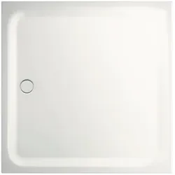 Bette quadrat Duschwanne „BetteUltra“ 1300 × 1300 mm ohne Oberflächenbeschichtung, ohne Oberflächenveredelung, ohne Wannenträger, in Flint