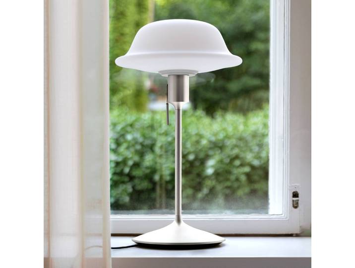 UMAGE Designer Tischlampe Butler, alu / grau / zink, für Wohn- / Esszimmer, Metall, Design, Tischlampe