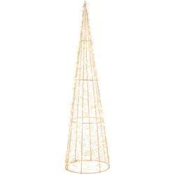 Dekoweihnachtsbaum Natal Taupe/Goldfarben