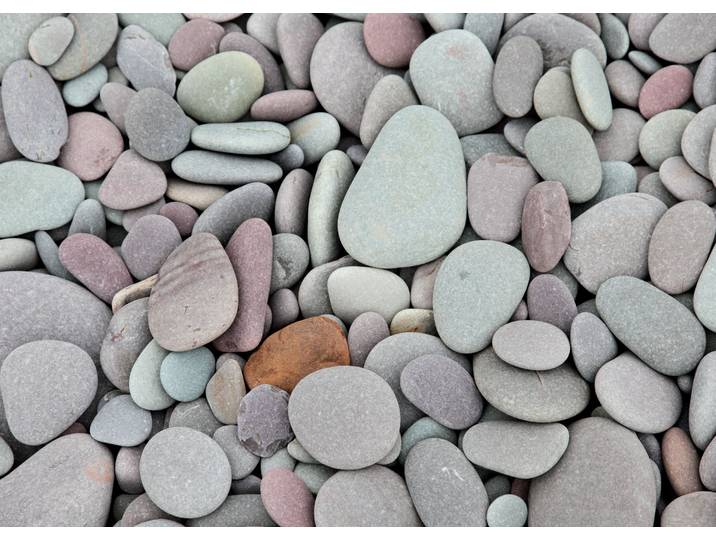 Fototapete PAPERMOON Pebbles , bunt, B:5m L:2,8m, Vlies, Tapeten, Fototapete