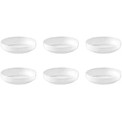 Médard De Noblat MÃdard de Noblat - Yaka White - Salade en pastabord 20 cm - 6 delig (MY00CCB0001AS), Teller, Weiss