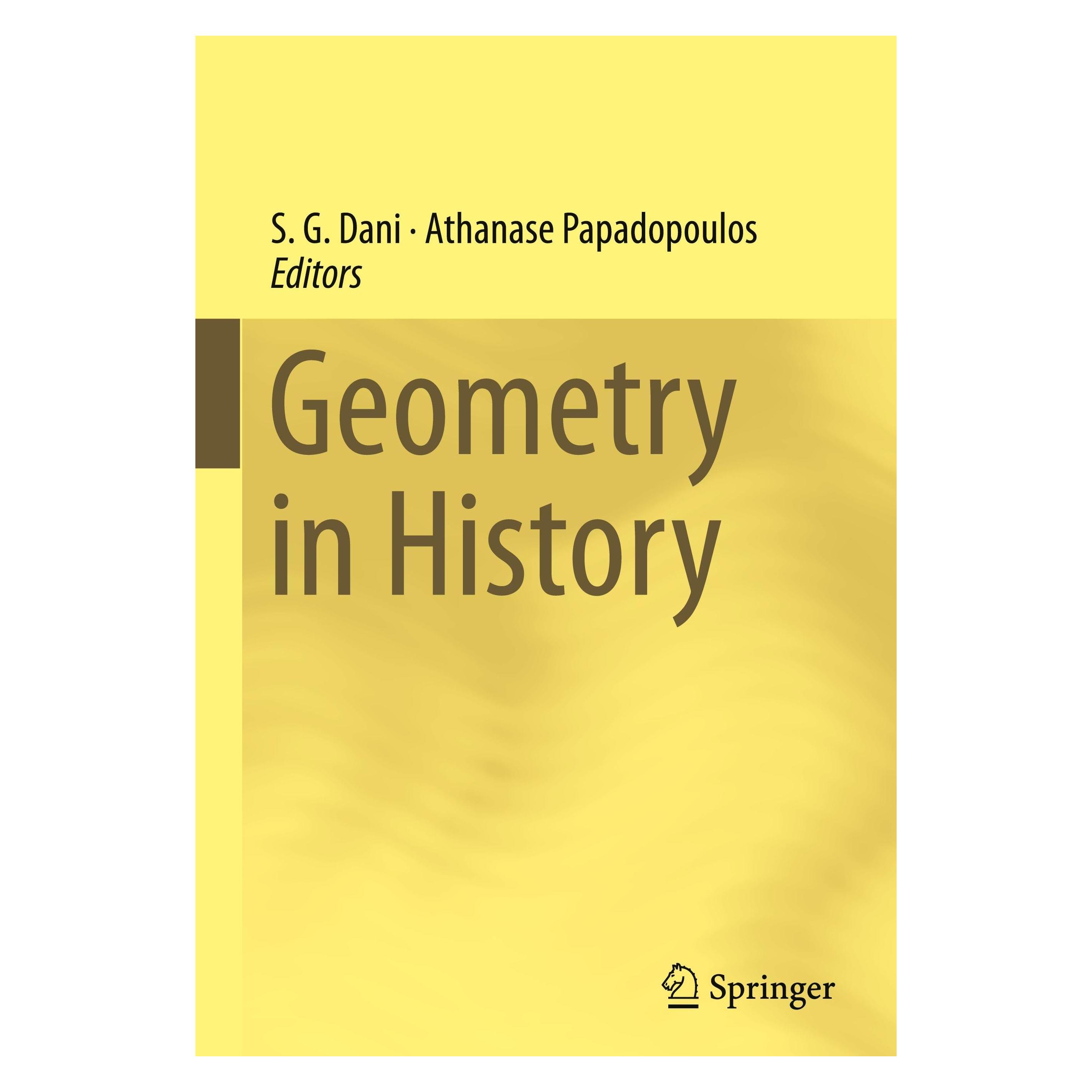 Springer Geometry in History (Englisch, Hardcover, Athanase Papadopoulos, S. G. Dani) (9783030136086)